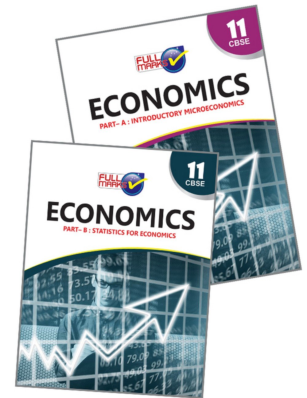 Full Marks Economics Part A Introductory Microeconomics Part B Statistics For Economics Class 11 Second Hand Books Snatch Books